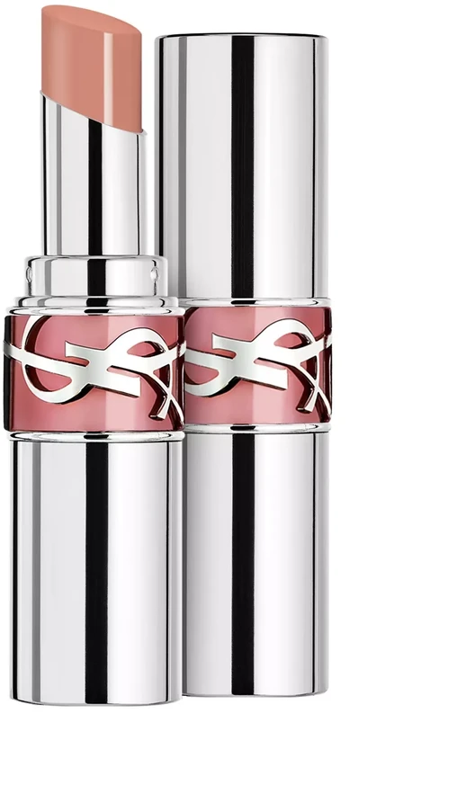 Yves Saint Laurent Loveshine Lipstick drėkinamieji lūpų dažai, 3 g | spalva: 200 Rosy Sand