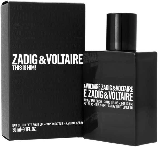 Zadig & Voltaire This Is Him! EDT tualetinis vanduo vyrams, 30 ml