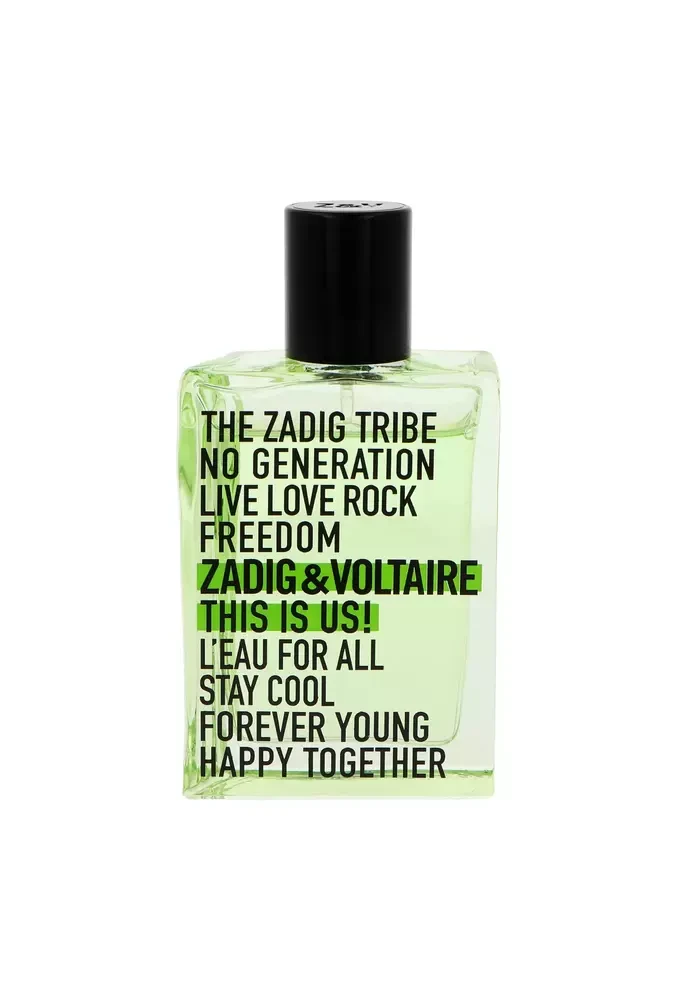 Zadig & Voltaire This is Us! L'Eau For All EDT tualetinis vanduo, 50 ml