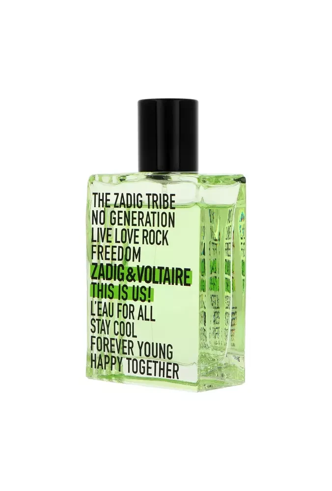 Zadig & Voltaire This is Us! L'Eau For All EDT tualetinis vanduo, 50 ml