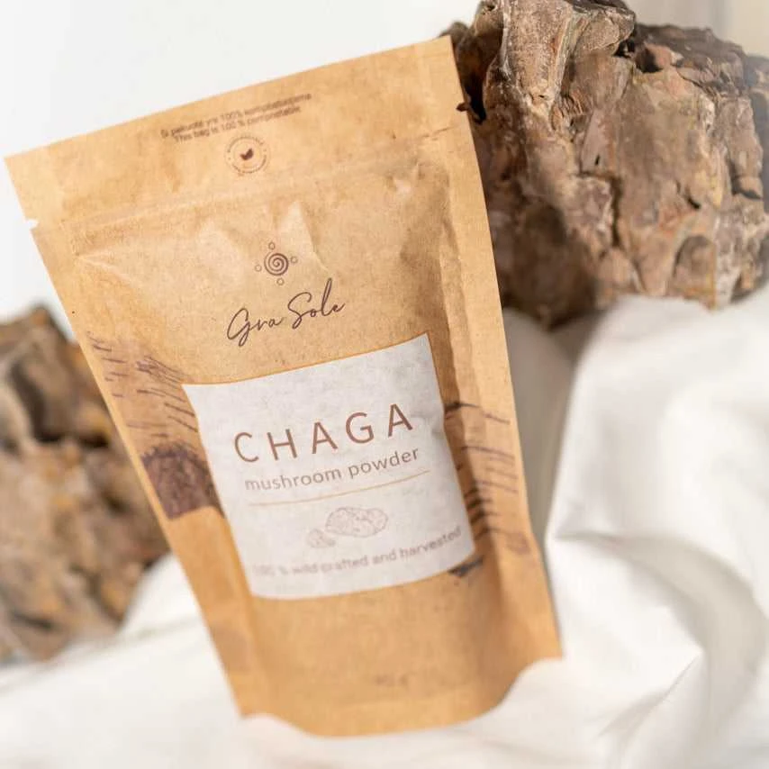 Grasole CHAGA MILTELIAI, maisto papildas, 90 g.