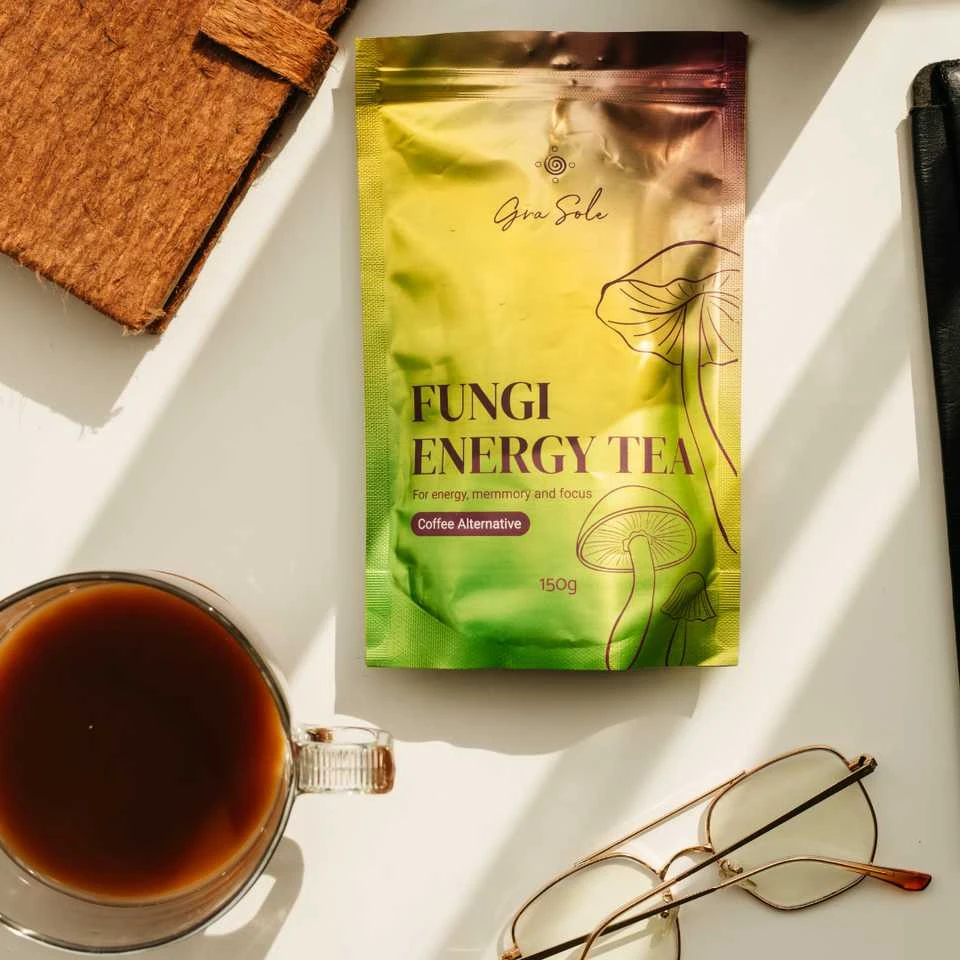 Grasole FUNGI ENERGY TEA, arbata, 150 g.