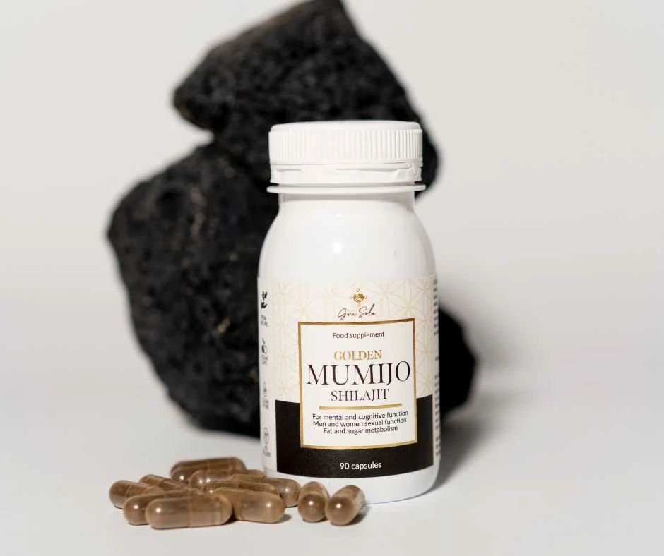 Grasole GOLDEN MUMIJO SHILAJIT, maisto papildas, 90 kaps.