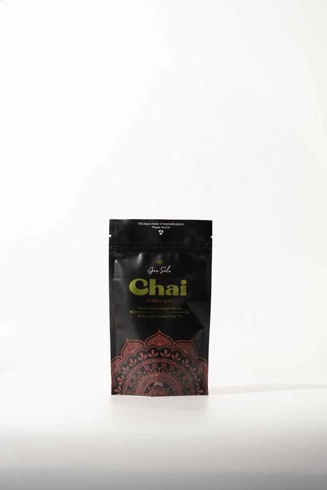 Grasole GOLDEN SPICE CHAI, arbata, 90 g.