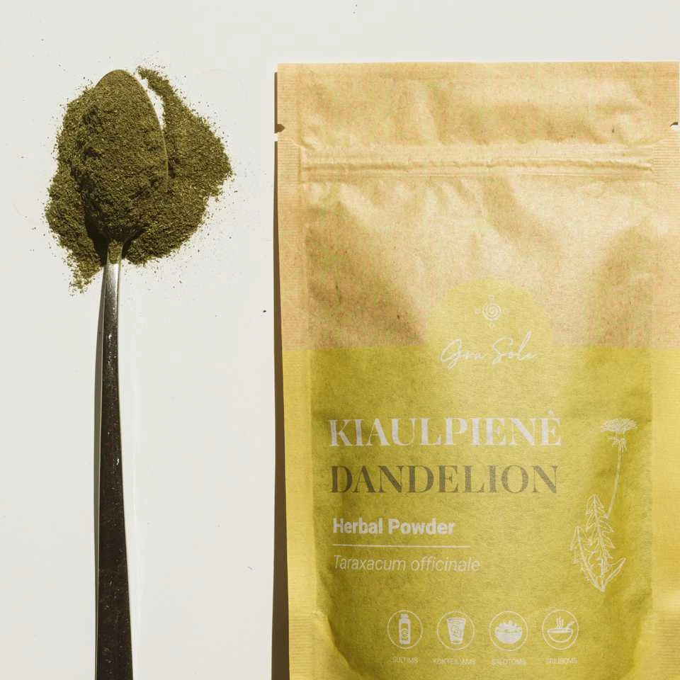 Grasole KIAULPIENĖ, lapų milteliai, 60 g.
