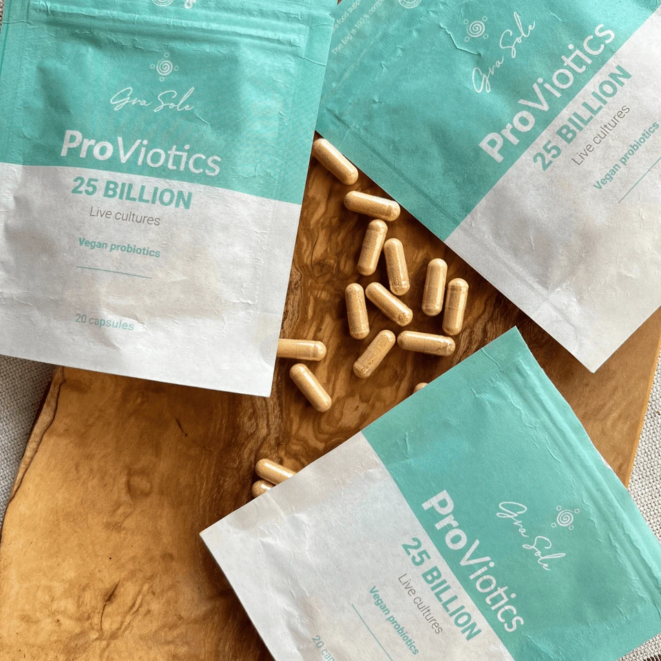 Grasole PROVIOTICS, maisto papildas, 20 kaps.