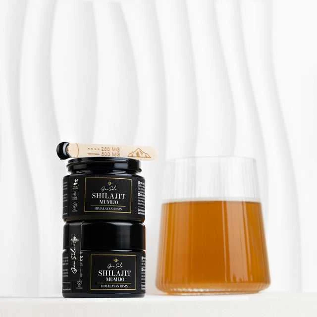 Grasole SHILAJIT MUMIJO HIMALAYAN RESIN, DERVA (MAISTO PAPILDAS), 30ml
