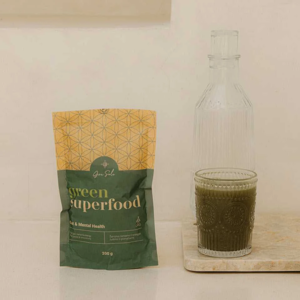 Grasole Žalias SUPERFOOD, supermaisto mišinys, 250 g.
