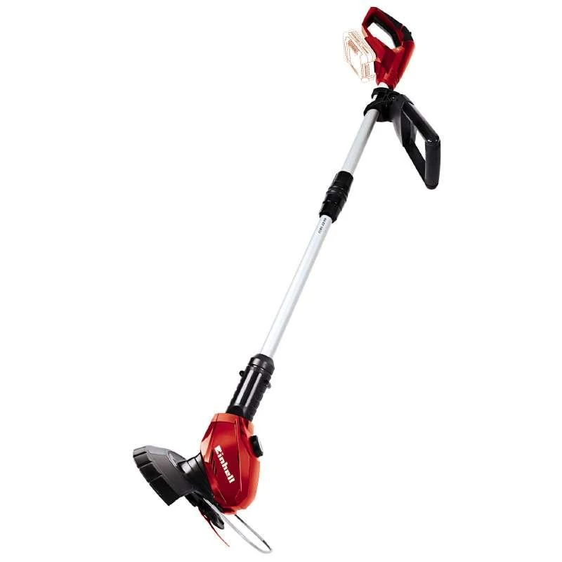 Akumuliatorinė žoliapjovė Einhell GE-CT 18 Li Power X-Change (240mm pjovimo plotis, 20 plastikinių peiliukų, be akumuliatoriaus ir kroviklio)