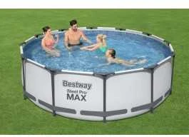 „BestWay Pool Steel Pro MAX“ baseino komplektas, apvalus, 366 x 100 cm