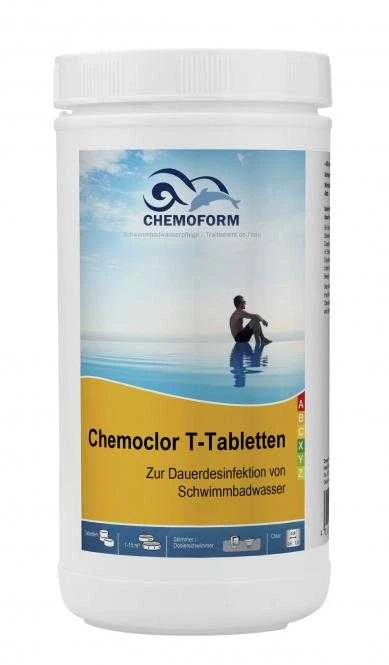 Chemoform Lėto tirpimo chloras Chemoclor T- tabletės (20g), 1kg