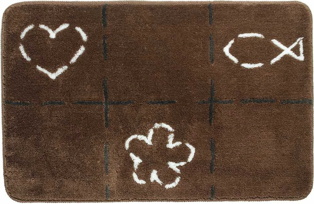 Neslystantis vonios kilimėlis Sealskin , 90 x 60 cm, rudas