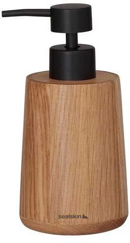 Pastatomas skysto muilo dozatorius 150 ml Sealskin Earth, ąžuolas