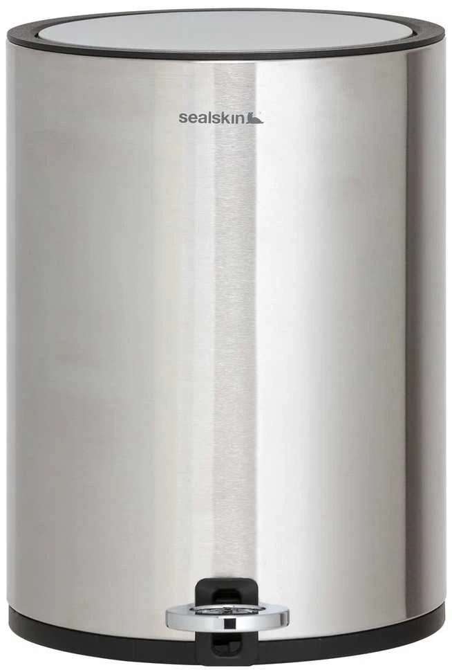 Šiukšliadėžė Sealskin Industrial, chromas, 3 l