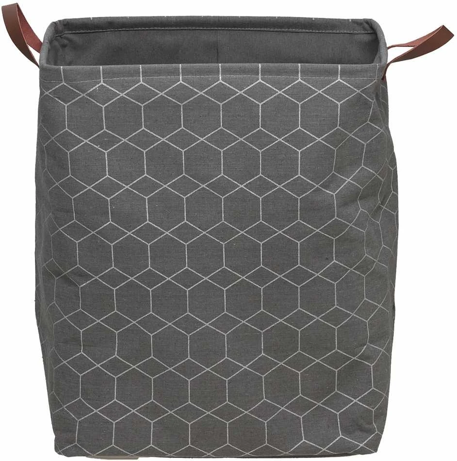 Skalbinių krepšys Sealskin Geometric, pilkas
