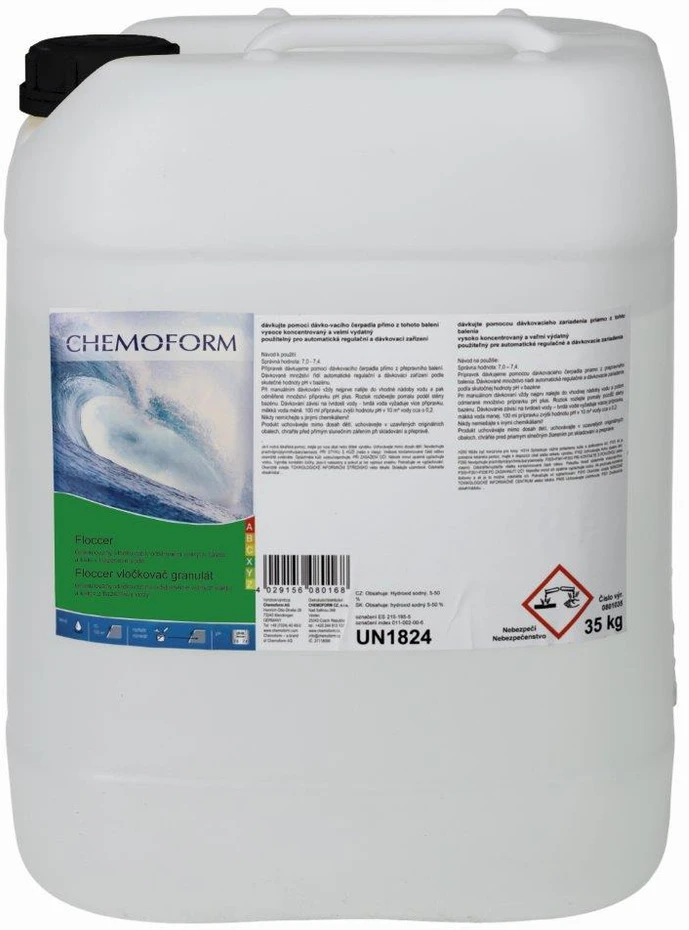 Skystas flokuliantas, Flockfix, Chemoform, 22 Kg
