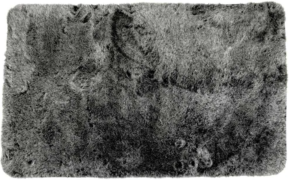 Vonios kilimėlis Sealskin Skin, 50x80 cm, juodas/sidabrinis