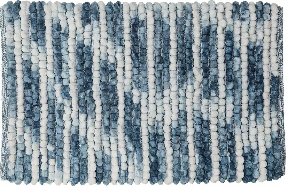 Vonios kilimėlis Sealskin Vintage, 80 x 50 cm, mėlynas
