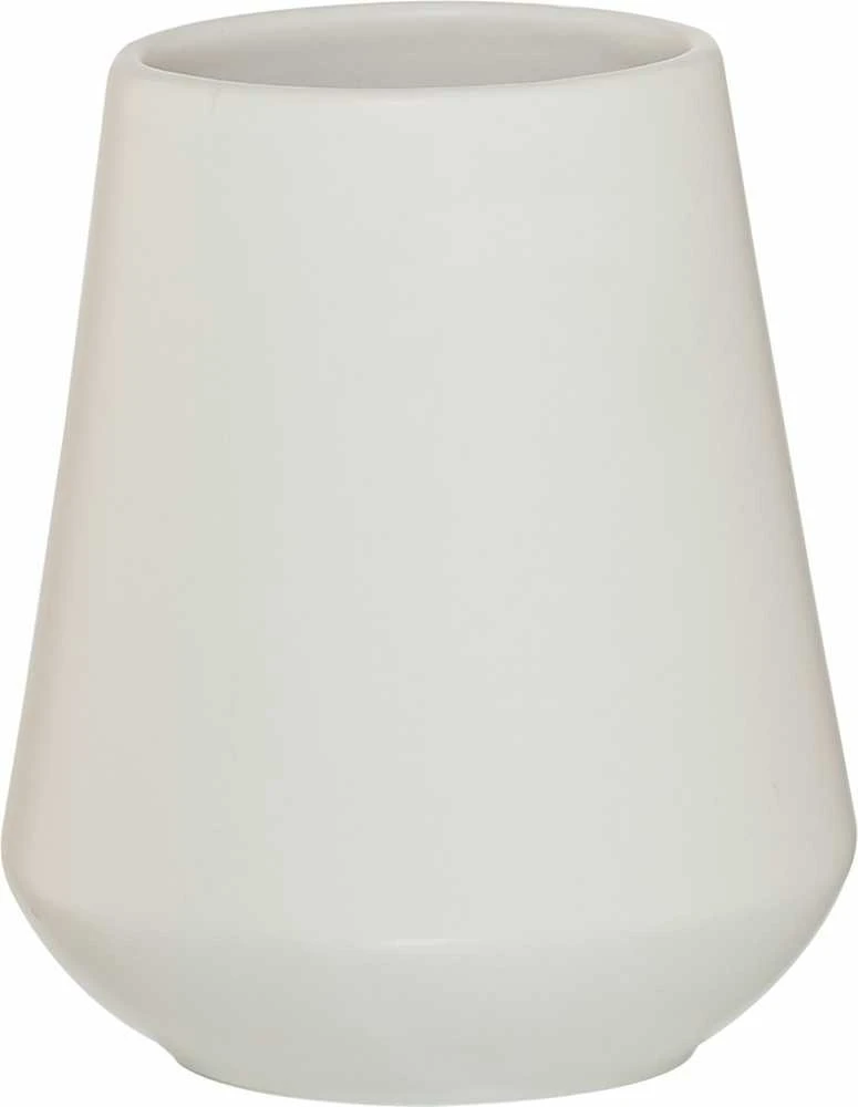 Vonios stiklinė Sealskin Conical, balta, pastatoma