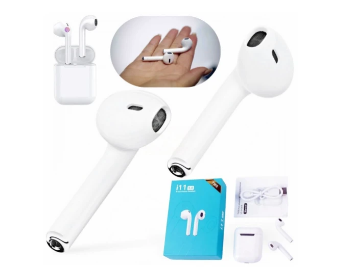 Belaidės ausinės Happy people HP-GS EarPods i11 TWS Bluetooth Mini ausinės
