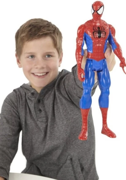 Figūrėlė Spiderman su garsais žmogus voras, 28 cm Happy people