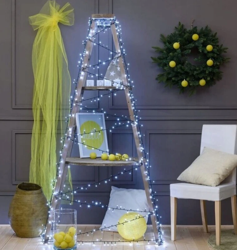 Happy People Kalėdinės lemputės 300 led Kalėdinė girlianda Led 300, 21 metras Šaltai baltos spalvos K-29