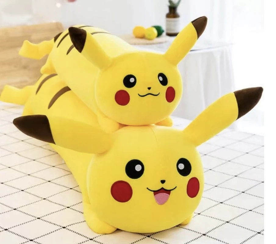 Pliušinis žaislas- pagalvėlė Pokemon Pikachu, 50 cm, Happy people PP-01