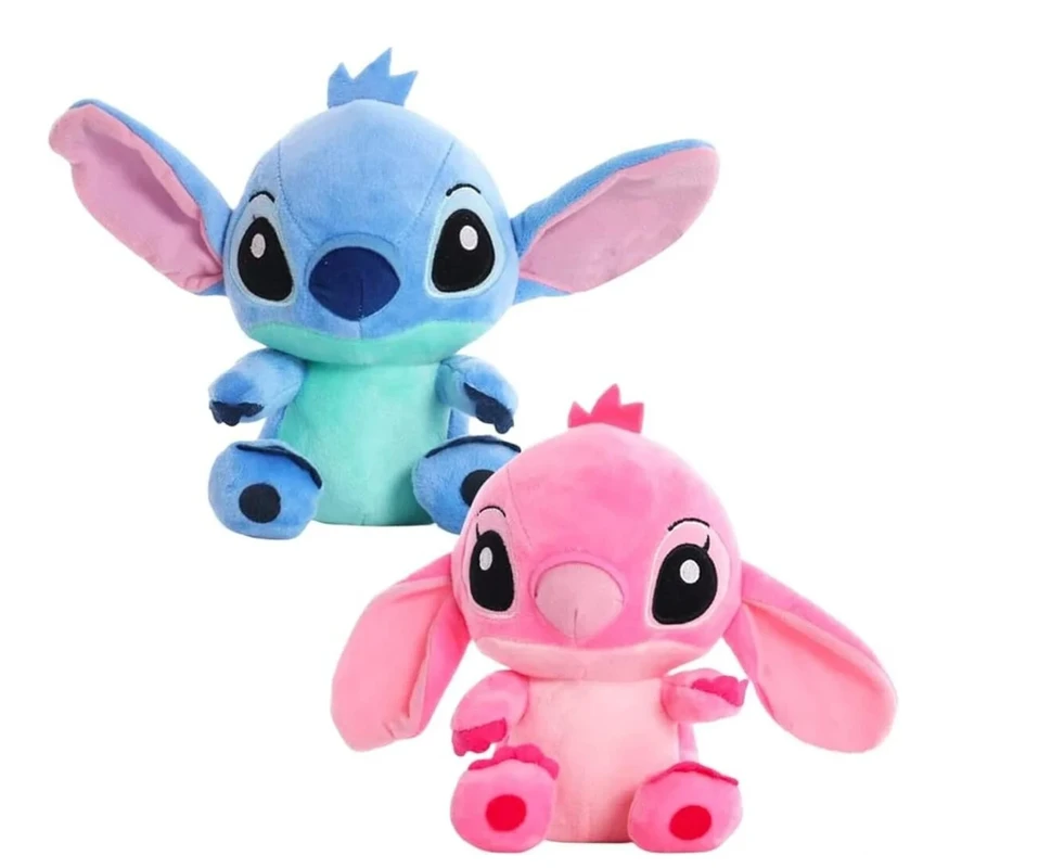 Pliušinis žaislas Stitch 23 cm, Happy people S-05, rožinis