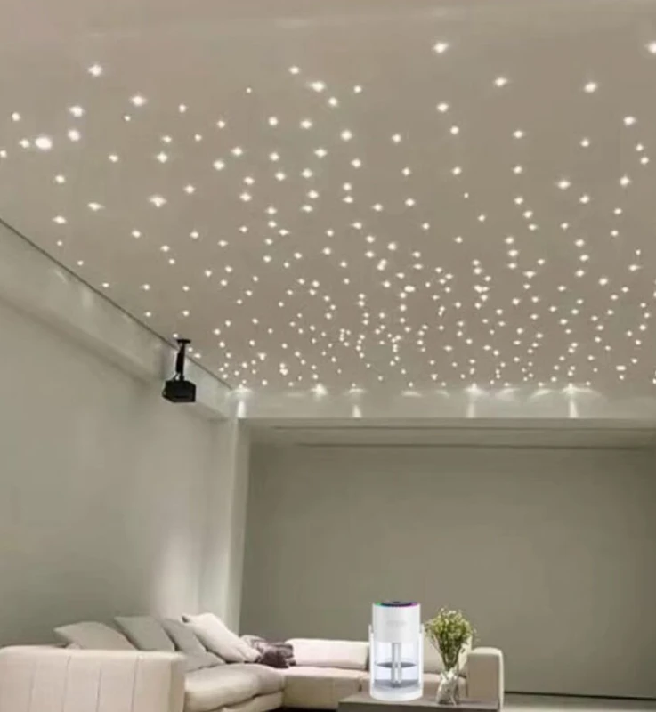 Projektuojantis oro drėkintuvas su žvaigždžių efektu ir LED apšvietimu Happy People AN 25/27