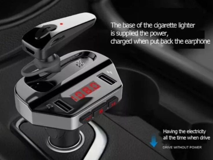 V6 Bluetooth FM grotuvas su telefono laisvų rankų funkcija Happy People AN 26/29