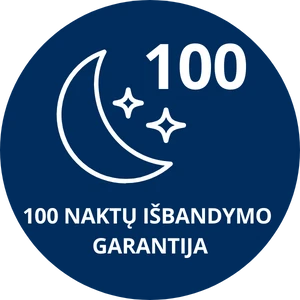 Čiužinys RIPOSO COMFORT 26 cm storio 150x200 cm aprašymas - Prekės nuotrauka
