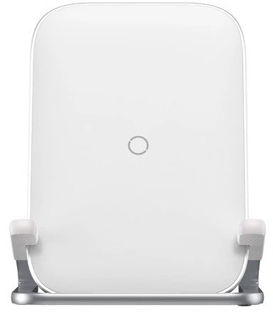 Baseus Rib horizontalus ir vertikalus laikiklis su belaidžiu įkrovikliu 15W - Juodas