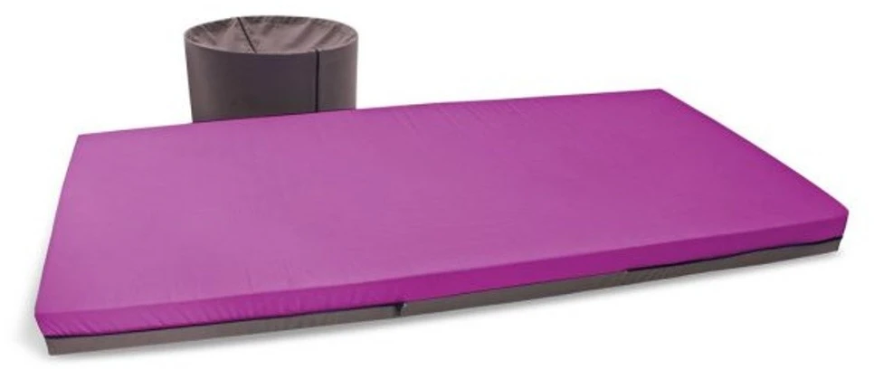 Riposo Čiužinys - sėdmaišis Summer 9 cm storio Violetinė/žalia