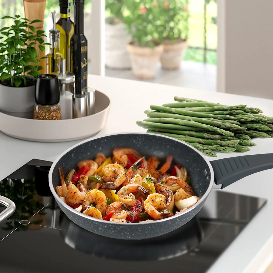 Keptuvė 26cm Maestro MR-1214-26 su granitine danga