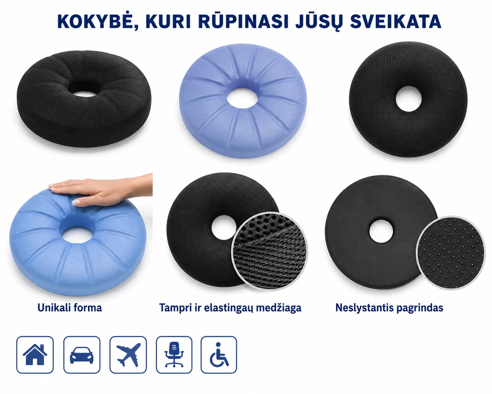 Armedical Ortopedinė sėdynės pagalvė "PERFECT BALANCE"