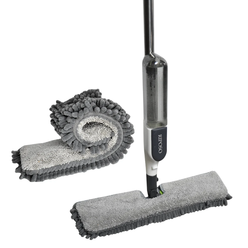 RIPOSO Plovimo šluota MIST SPRAY DUAL-SIDED MOP