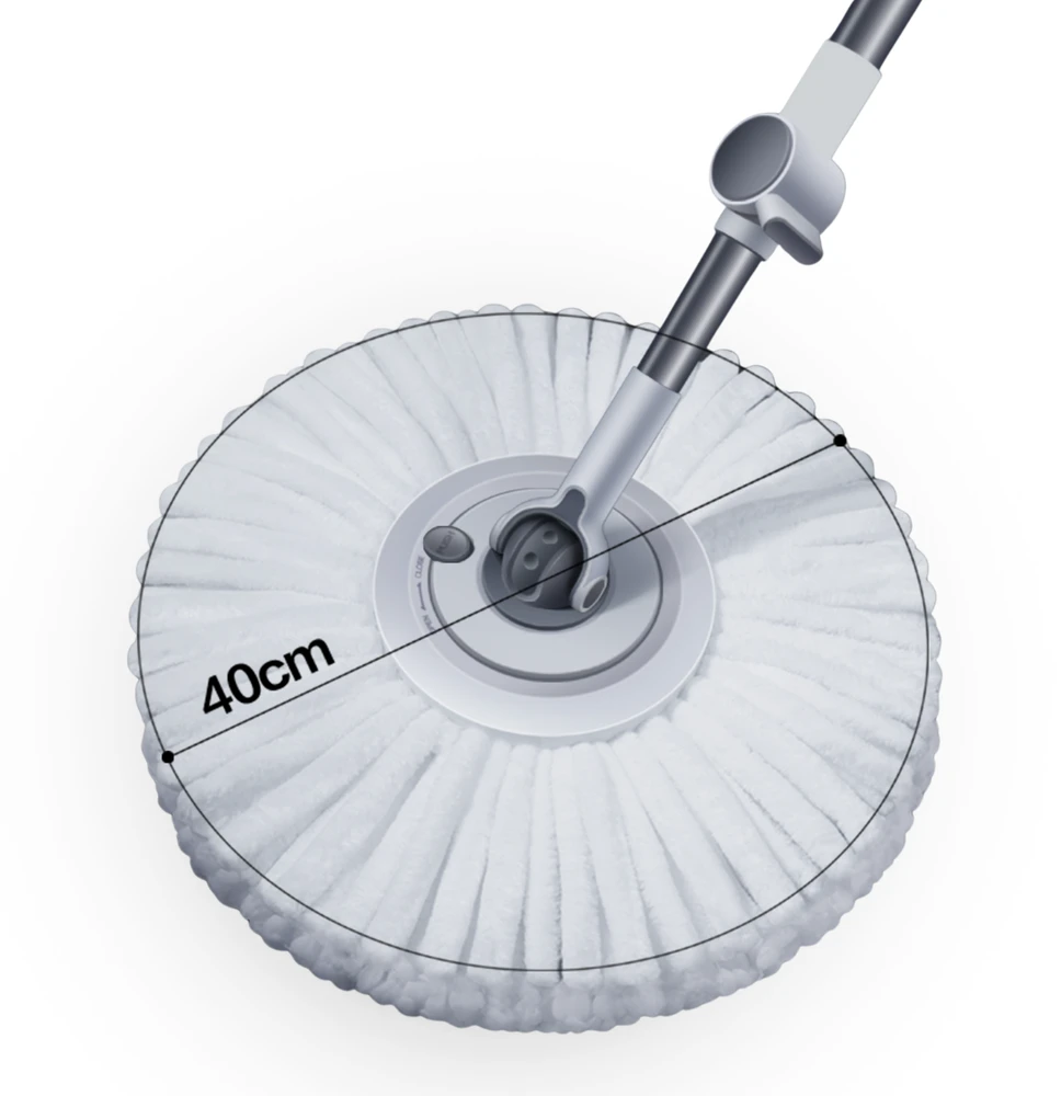 RIPOSO Plovimo šluota PREMIUM SPIN MOP