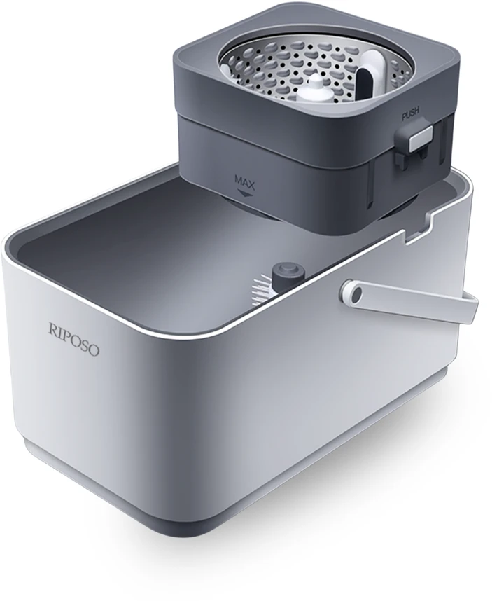 RIPOSO Plovimo šluota PREMIUM SPIN MOP