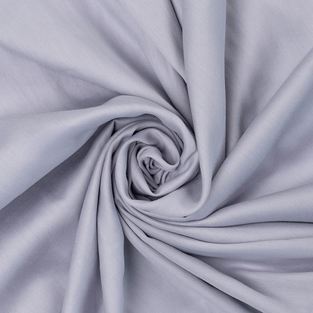Riposo PREMIUM satino paklodė su guma Light pilkas 140x200 cm