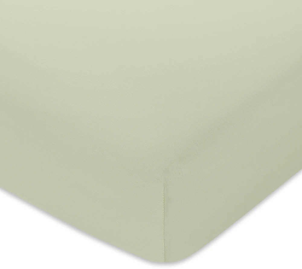 Riposo PREMIUM satino paklodė su guma Olive 140x200 cm