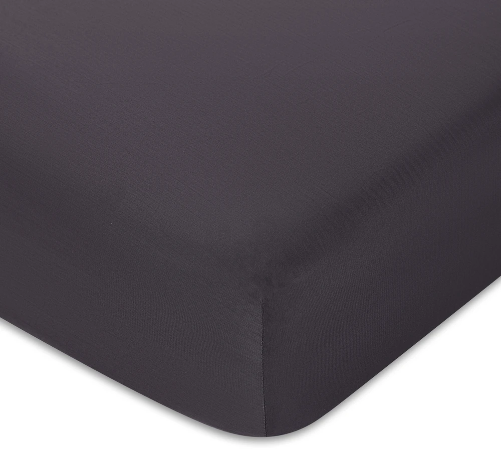Riposo PREMIUM satino paklodė su guma Pilkas 180x200 cm