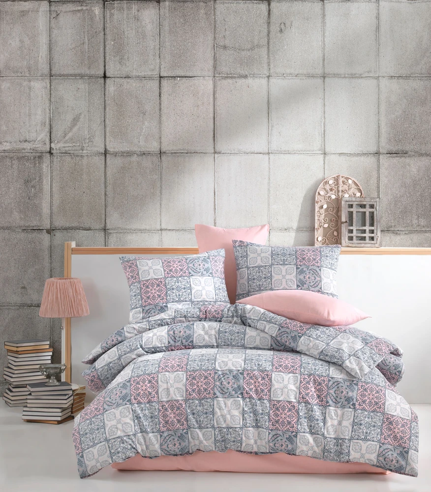 Pagalvės užvalkalas Ceramica Powder 50x70 cm raštuotas
