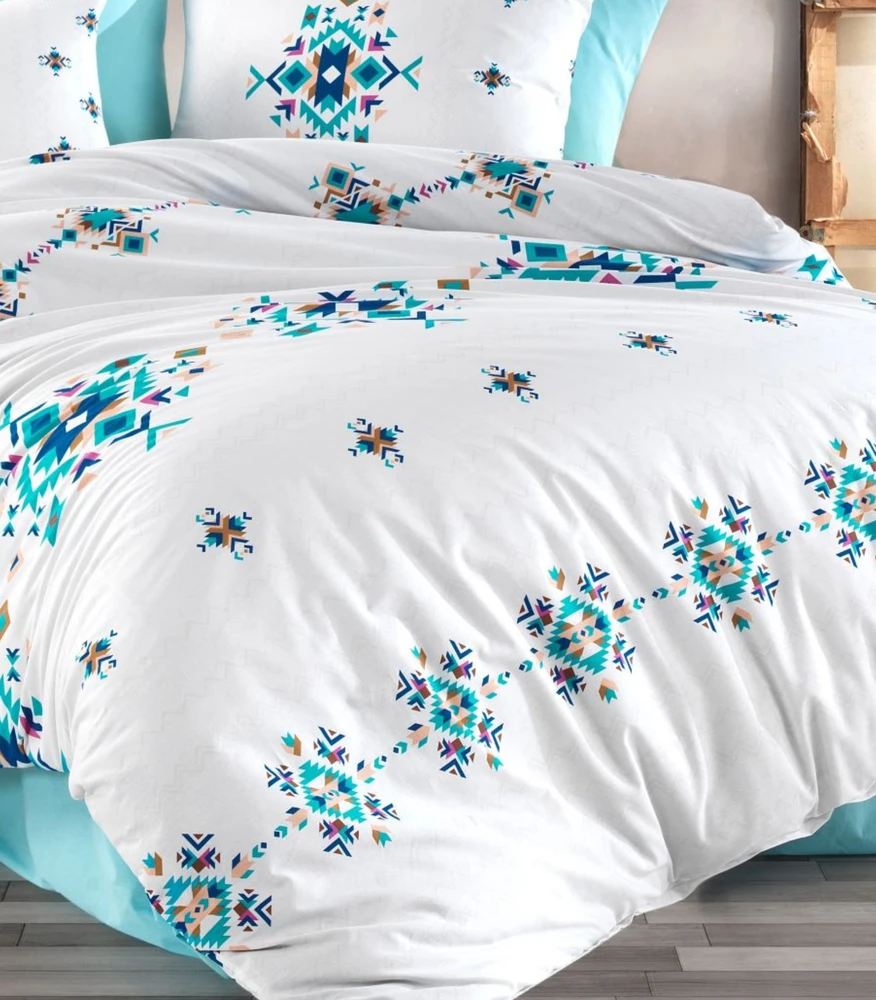Riposo Renforce medvilnės patalynės komplektas Hippi 200x220 cm