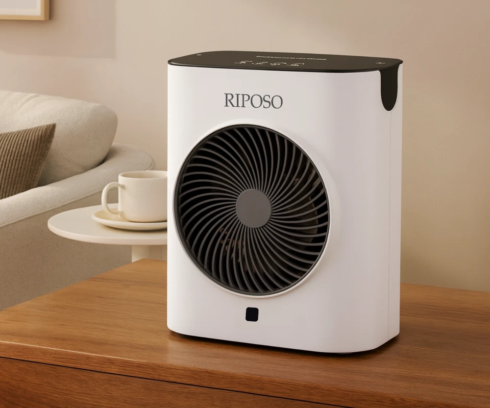 Riposo Šildytuvas Fan Heater FH-2502R su pulteliu