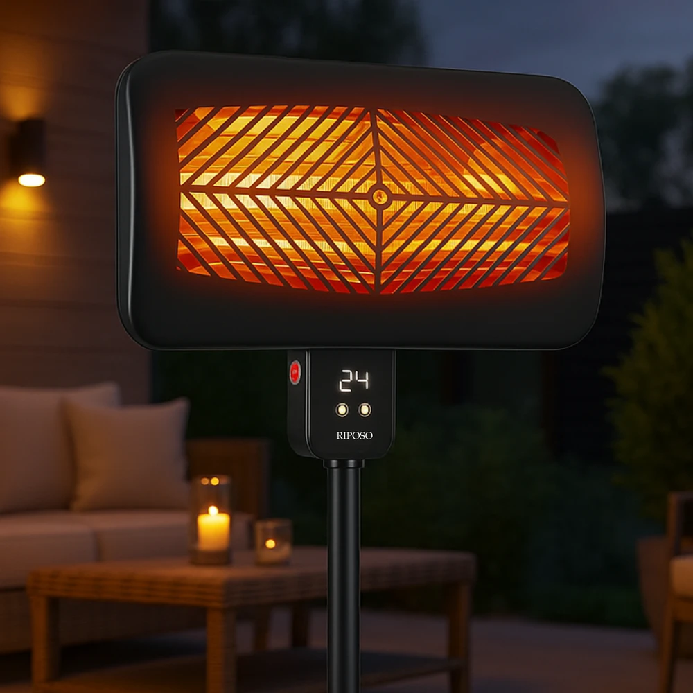 Riposo Šildytuvas Infrared Patio Heater PH-2004R su pulteliu