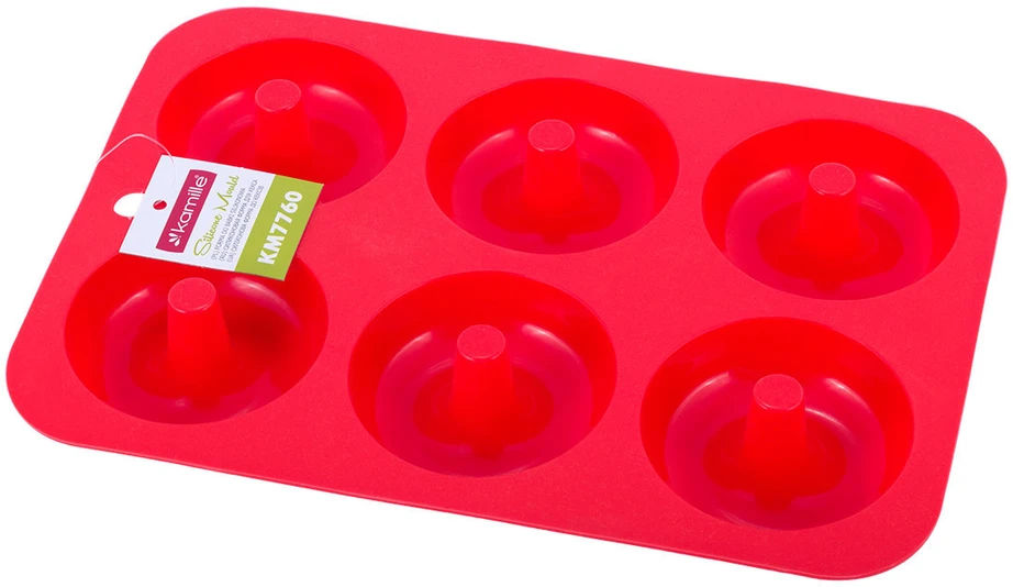 Riposo Silikoninė spurgų / riestainių kepimo forma KAMILLE 7760