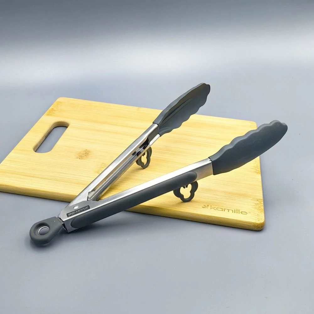 Kamille Riposo Silikoninės žnyplės maistui 23 cm, R-7511