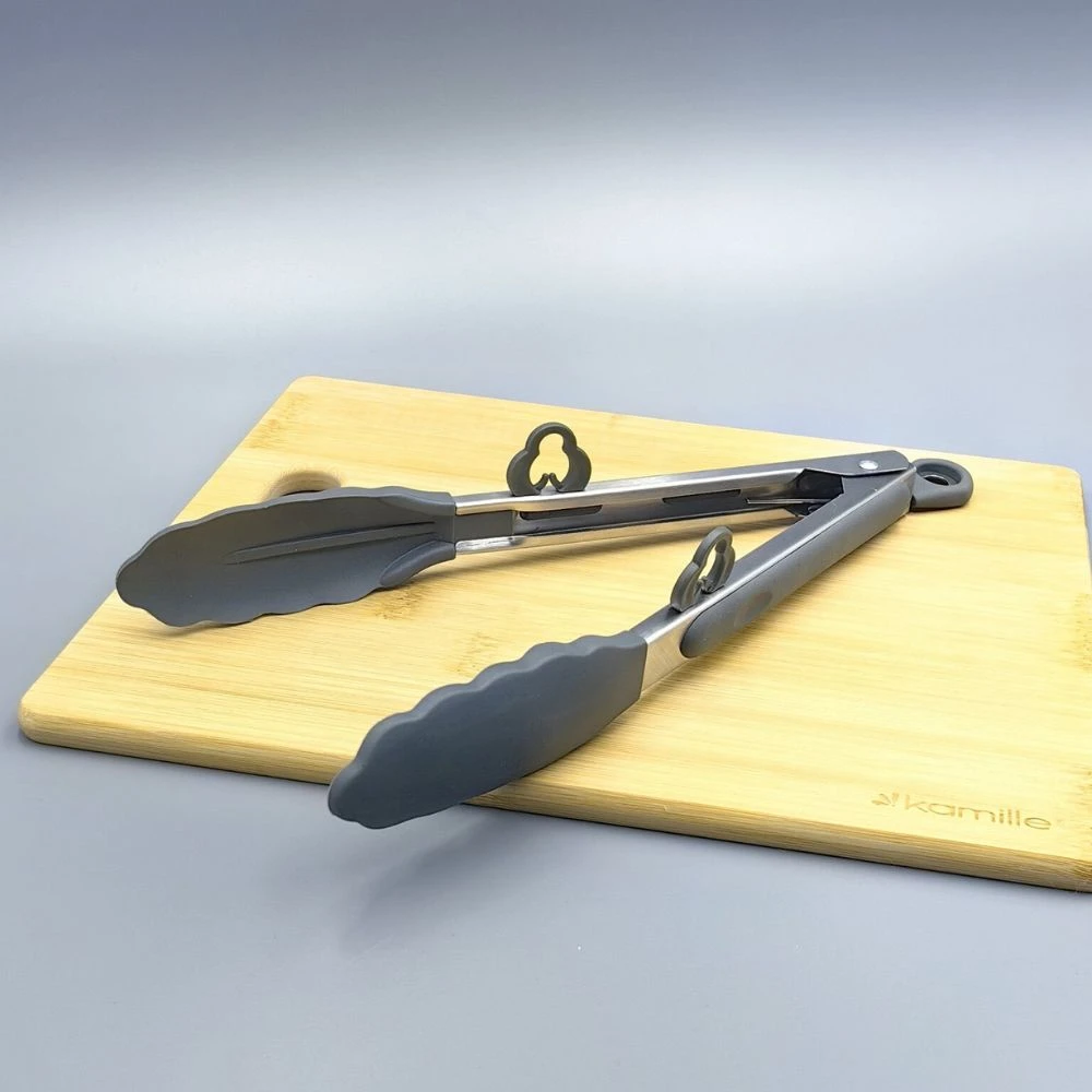 Kamille Riposo Silikoninės žnyplės maistui 23 cm, R-7511