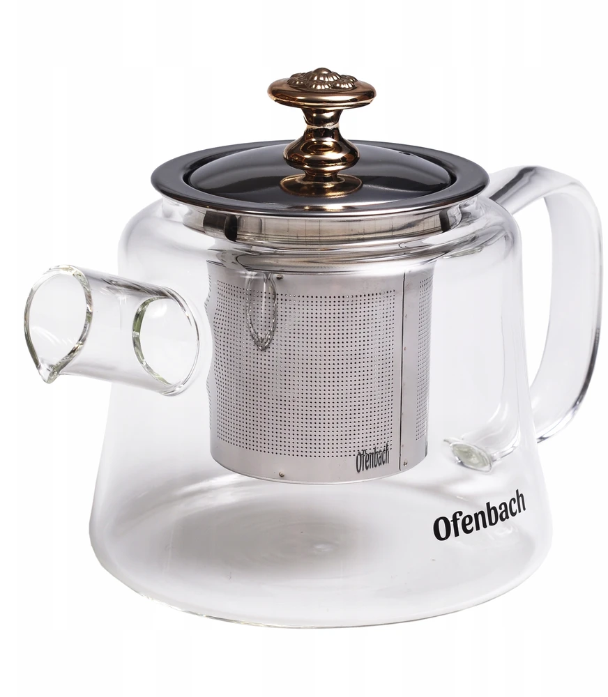 Ofenbach Riposo Stiklinis arbatinukas su filtru 0.48 L, R-100617S
