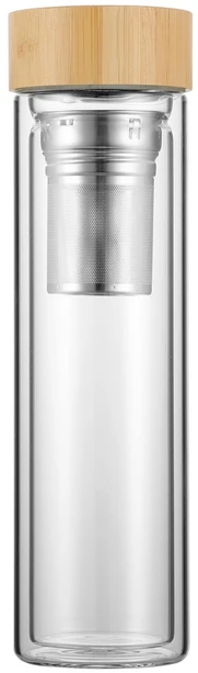 HP Riposo Stiklinis butelis arbatai su sieteliu 0.45 L, R-9020
